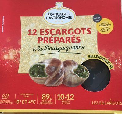 12 Escargots  La Bourguignonne - Belle Grosseur
