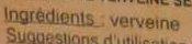 Feuilles De Verveine Sches Ingredients