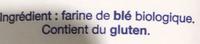 Farine De Bl Semi-complte Bio Ingredients