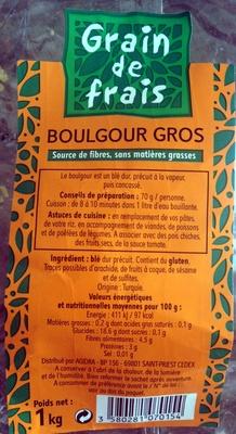 Boulgour Gros