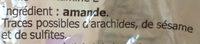 Amandes Dcortiques Ingredients