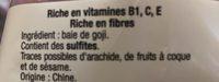 Baies De Goji Sches Ingredients