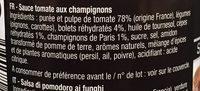 Sauce Champignons Bolets Et Cpes Ingredients