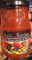 Sauce Olives Vertes & Noires Report Card