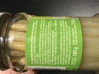 Asperges Blanches Miniatures Ingredients
