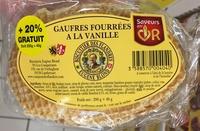 Gaufres Fourres  La Vanille (+20% Gratuit) Report Card