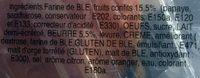 Couronne Fruits Confits Ingredients