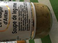 Soupe De Legumes Ingredients