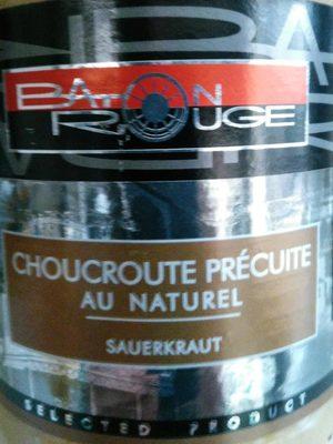 Choucroute Naturelle, 900 Grammes, Marque B Ton Rouge