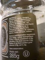 Confit De Cornichons Ingredients