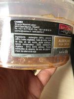 Houmous Et Pois Chiches Sauce Piquante Ingredients