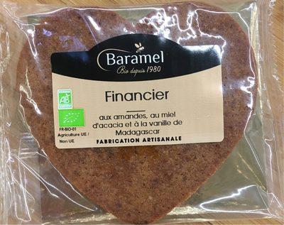 Financier Aux Amandes Et Au Miel D'acacia