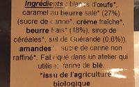 Moelleux Caramel Au Beurre Sal Ingredients