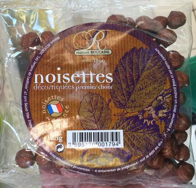 Noisettes Dcortiques Premier Choix