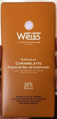 Weiss  -Chocolat Caramelatte Fleur De Sel De Gurande