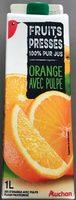 100 % Pur Jus Orange (Avec Pulpe) Report Card