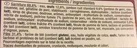 Quiche Lorraine  La Crme Frache Ingredients