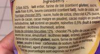 8 Crpes Fourres Chocolat Et Billes De Crales Ingredients
