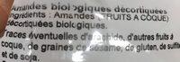 Amandes Dcortiques Ingredients