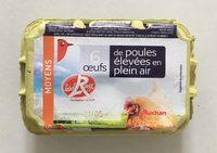 6 Oeufs De Poules Leves En Plein Air Report Card