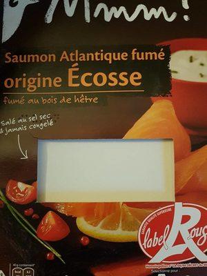Saumon Atlantique Fum Origine Ecosse