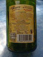 Cidre Bouch De Normandie Ingredients