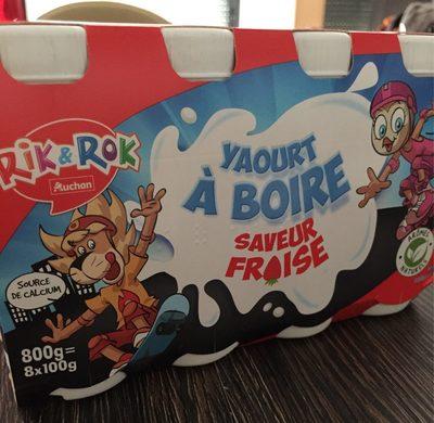 Yaourt  Boire Saveur Fraise