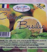 Sorbet Citron Basilic Report Card
