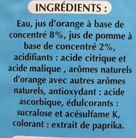 Orange Ingredients