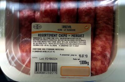 Assortiment Chipo-Merguez