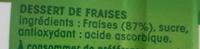 Andros Soupe De Fraises Ingredients