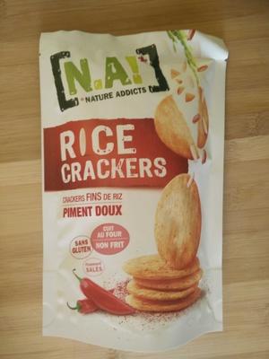 Rice Crackers Piment Doux N.A!