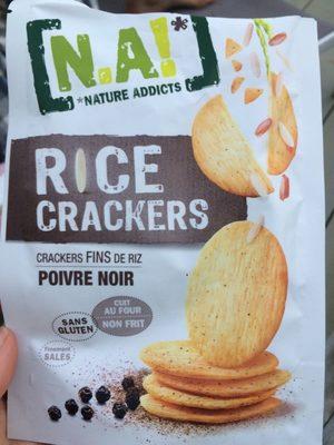Rice Crackers Poivre Noir