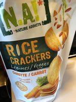 Rice Crackers Carotte Report Card
