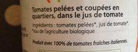 Tomates Peles En Quartiers Ingredients