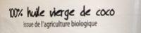Huile Vierge De Coco Ingredients