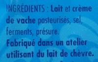 Le Mottin Charentais Ingredients