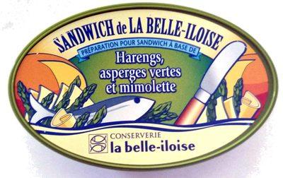 Prparation Pour Sandwich  Base De Harengs, Asperges Vertes Et Mimolette