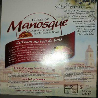 Pizza De Manosque Chvre Tomates 570g