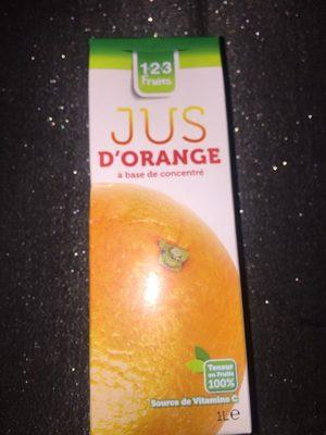 Jus D'orange  Base De Concentr