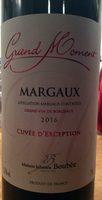 Margaux 2016 Cuve D'exception Report Card