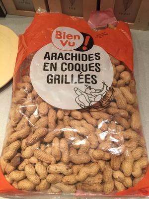 Arachides En Coques Grilles