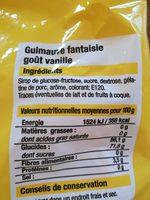 Marshmallows Got Vanille Bien Vu, Ingredients