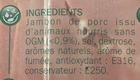 Jambon De Paris Fum Ingredients