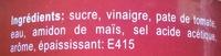 Sauce Aigre Douce Ingredients