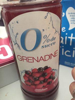 Sirop De Grenadine Sans Sucre