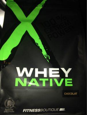 WHEY NATIVE CHOCOLAT