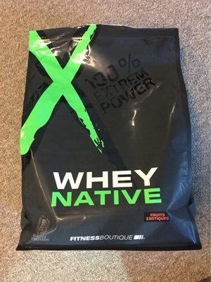 Whey Native Fruits Exotiques