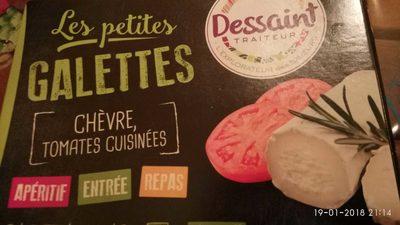 Les Petites Galettes &quot;Chvre Tomates Cuisines&quot;