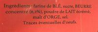 Dcor Feuilletine Ingredients